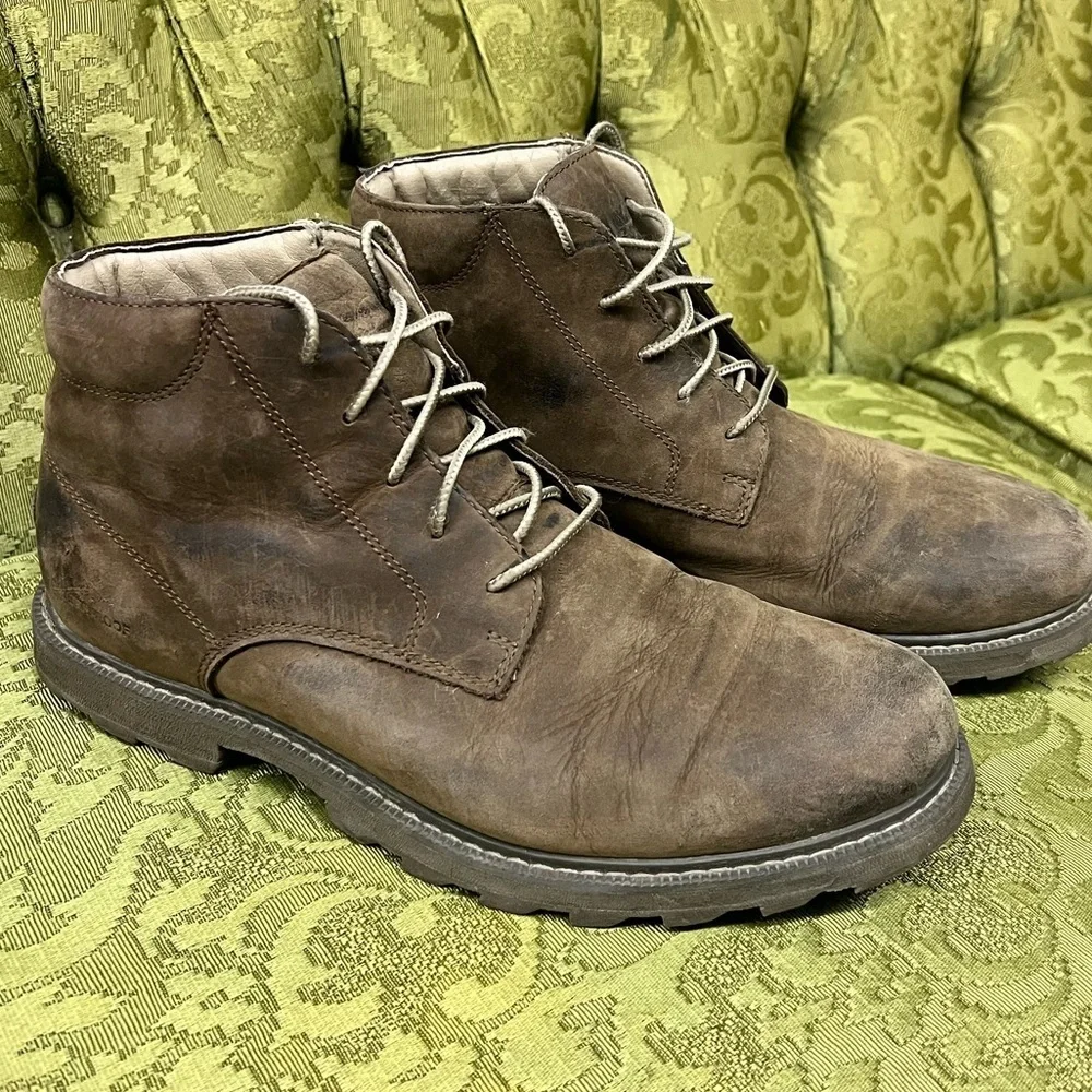 Sorel Brown Leather Men's 3847256 Boots Sz 9